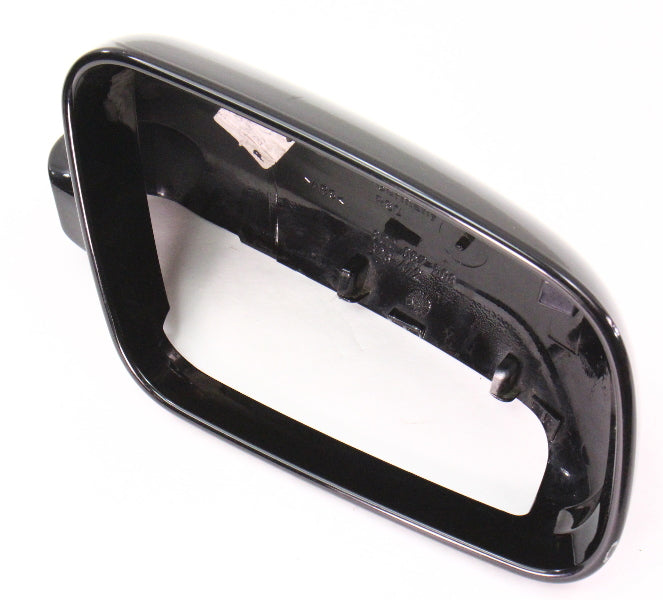 RH Side View Mirror Cap Cover 99-04 Audi A6 V6 - LY9B Black - 8D0 857 508