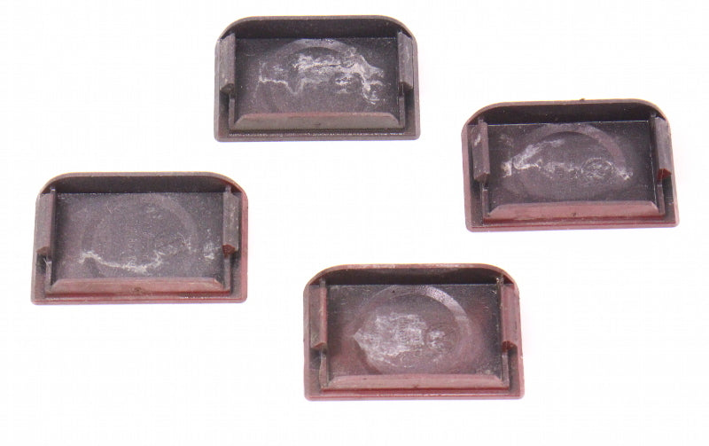 Rear Bumper Bolt Cap Covers 93-99 VW Jetta Golf GTI Cabrio MK3 - LC3T Indian Red