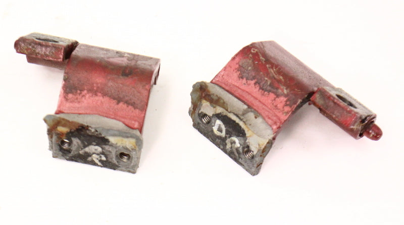 Trunk Hinges 80-93 VW Rabbit Convertible Cabriolet Mk1 ~ 155 827 301 / 302