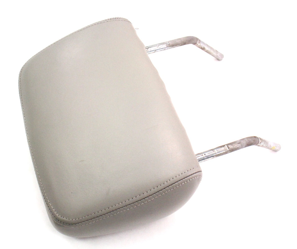 Front Headrest 85-93 VW Rabbit Cabriolet MK1 - Gray Head Rests - Genuine