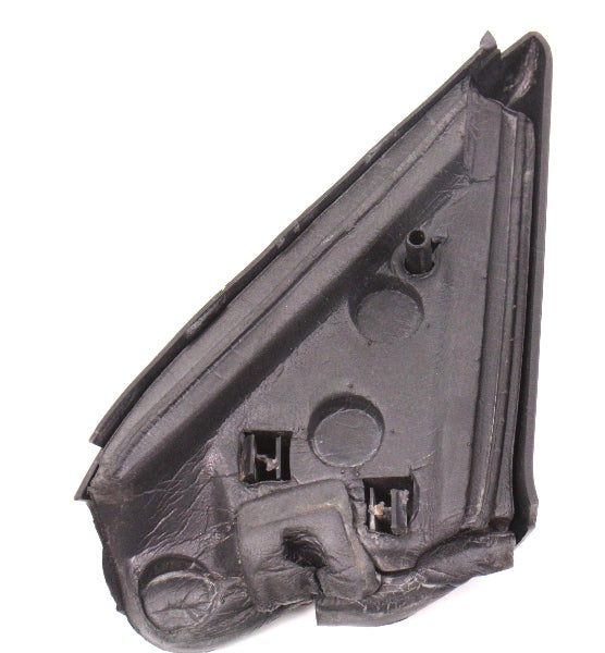 LH Mirror Door Cover Corner Trim 95-02 VW Cabrio MK3 - Genuine - 1E0 837 993