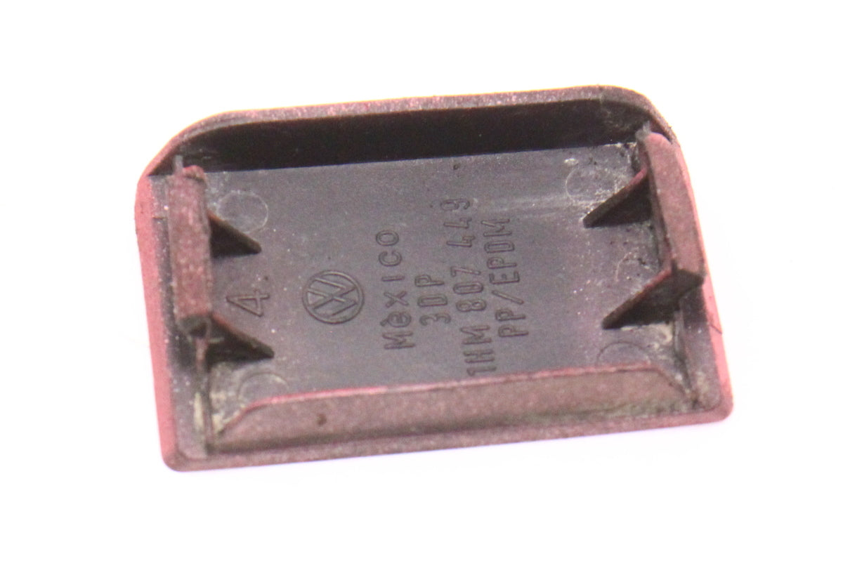 Rear Bumper Bolt Cap Cover 93-99 VW Jetta Golf GTI Cabrio MK3 LY3D Tornado Red