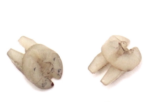 2 Front Door Armrest Arm Rest Screws Clips Hardware VW Rabbit GTI Pickup MK1 OEM