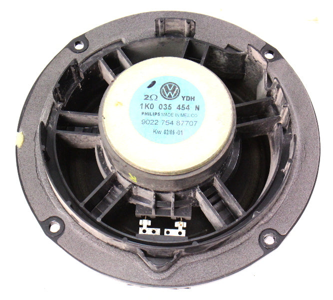 Rear Door Speaker 05-10 VW Jetta Rabbit Golf MK5 - 2 ohm - 1K0 035 454 N Genuine