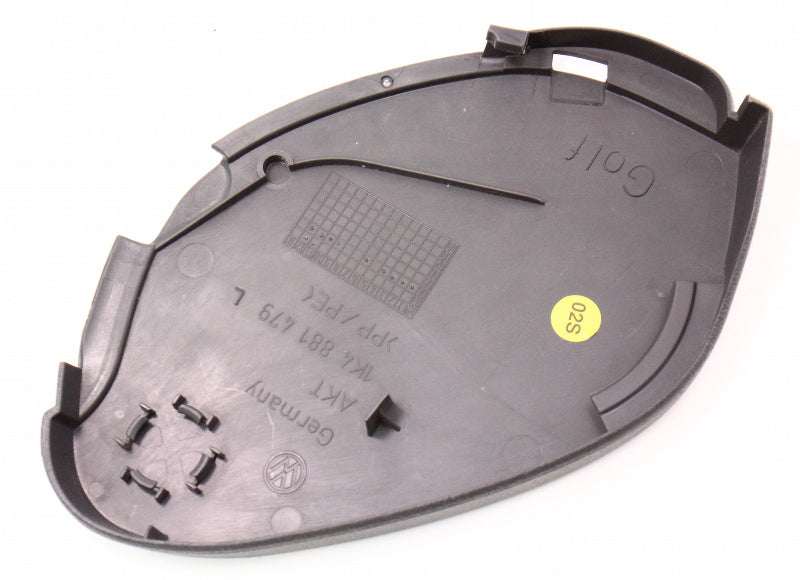 LH Front Seat Plastic Side Hinge Trim Cover 05-10 VW Jetta MK5 - 1K4 881 479 L