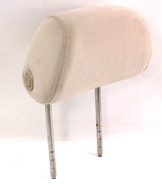 RH Front Seat Headrest 99-05 VW Jetta GTI MK4 Passat Beige Cloth - Head Rest