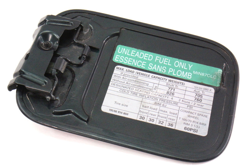 Fuel Door Gas Flap Lid 93-99 VW Jetta Golf GTI Cabrio MK3 LC6U Green 1H0 809 905