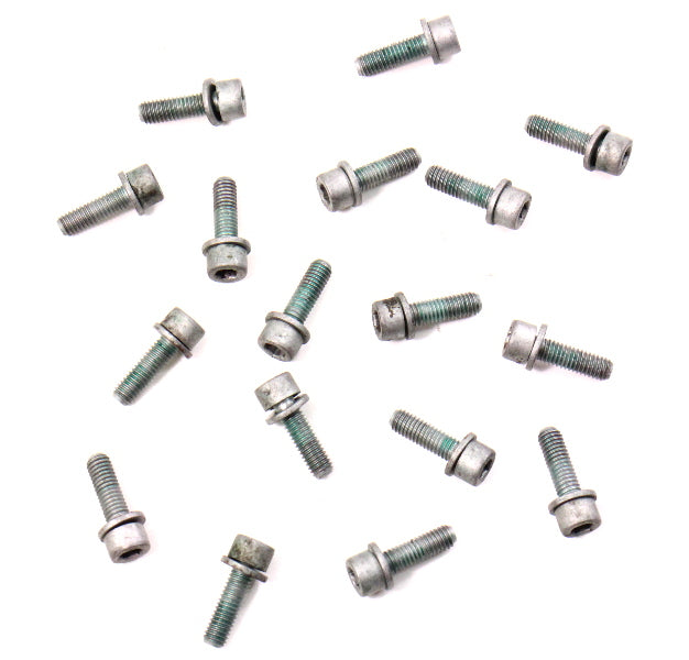 Lower Oil Pan Bolts 96-98 Audi A4 2.8 V6 Oilpan - Genuine