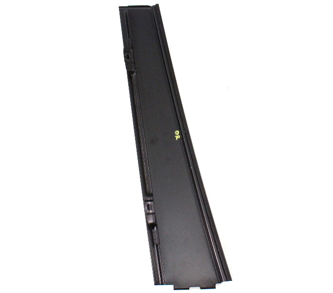 LH Rear Door Exterior Pillar Trim Cover 06-10 VW Passat B6 Black - Genuine