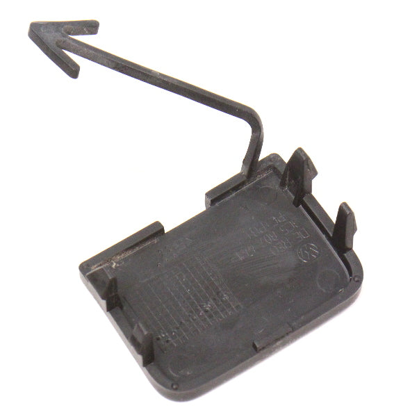 Rear Bumper Tow Hook Cover 06-10 VW Passat Sedan B6 - LC9X Black - 3C5 807 441