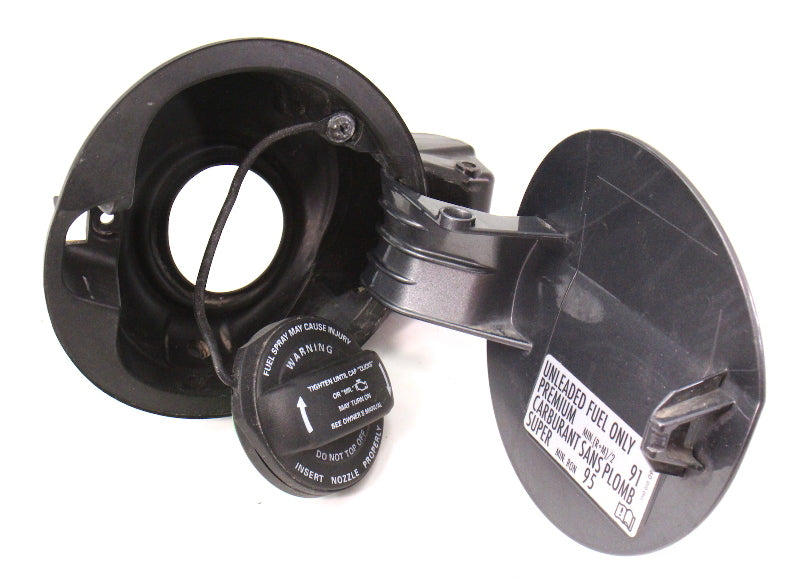 Fuel Gas Filler Door Lid 06-10 VW Passat B6 Sedan - LA7T Gray - 3C5 809 857