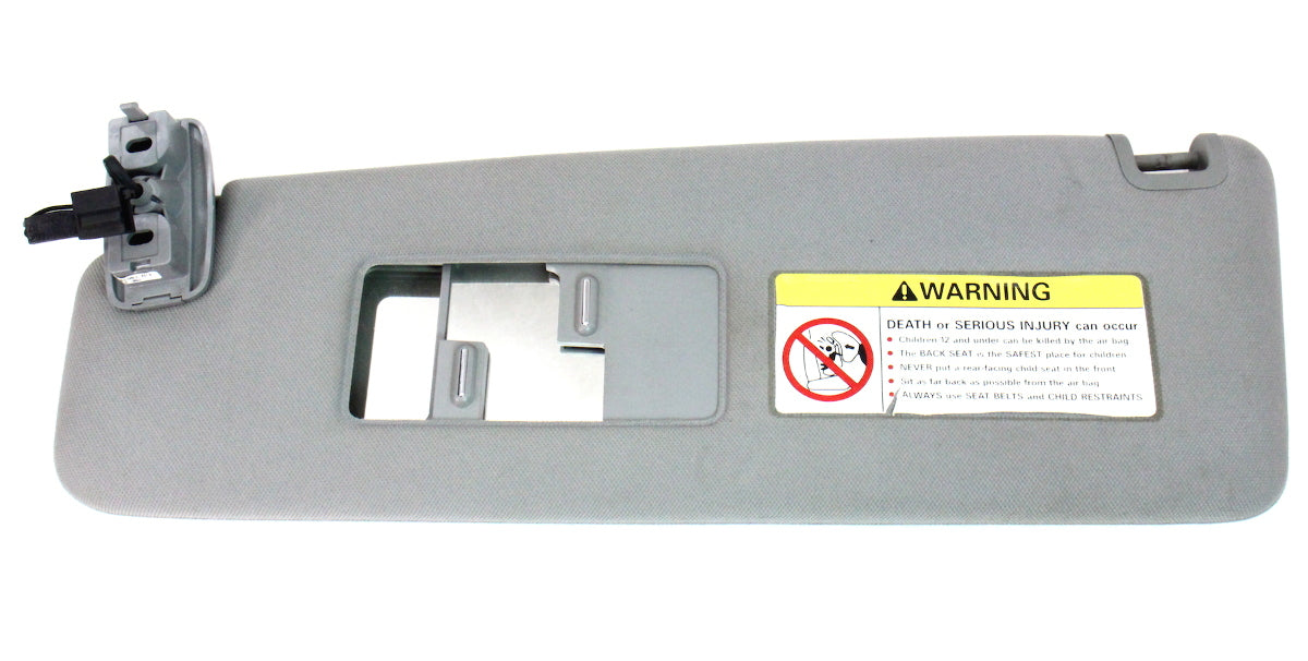 LH Sun Visor Sunvisor & Vanity Mirror 04-06 VW Phaeton ~ 3D0 857 551 J 3S3