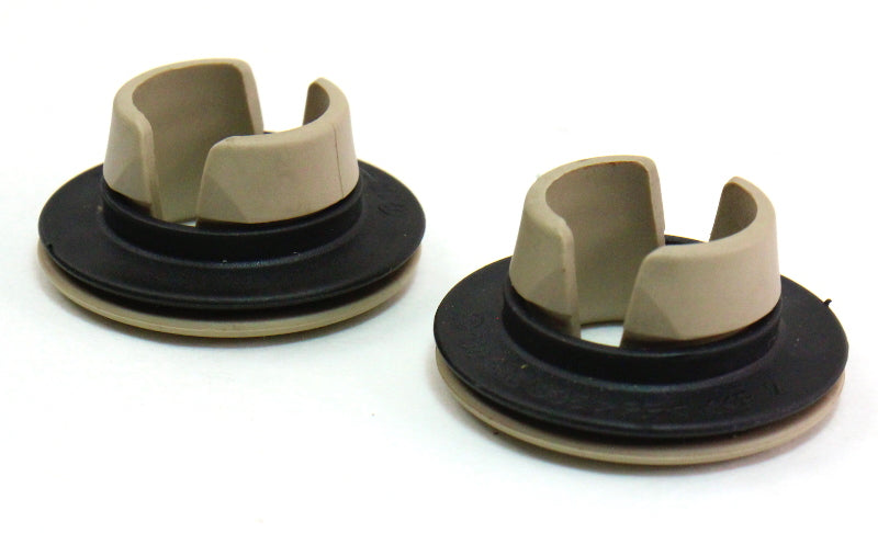 Rear Headrest Storage Hole Trim VW Jetta Golf GTI MK4 - Beige - Rear Seat