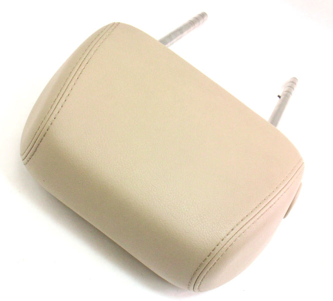 LH Front Seat Headrest 99-05 VW Jetta GTI MK4 Passat Beige Leather ~ Head Rest