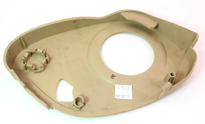 LH Inner Seat Side Plastic Hinge Trim 05-10 VW Jetta MK5 - Beige - 1K4 881 478 F