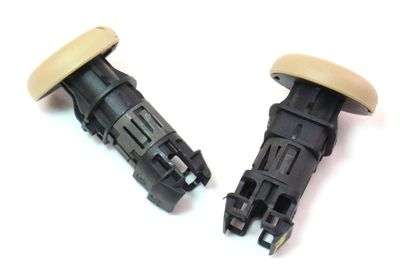 Rear Headrest Hole Guide Insert Posts 05-10 VW Jetta Golf Rabbit GTI MK5 Beige