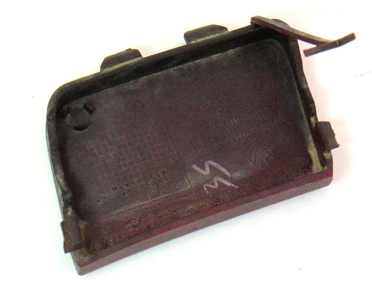 Rear Bumper Tow Hook Cover 05-10 VW Jetta MK5 - LA3W Red Spice - 1K5 807 441