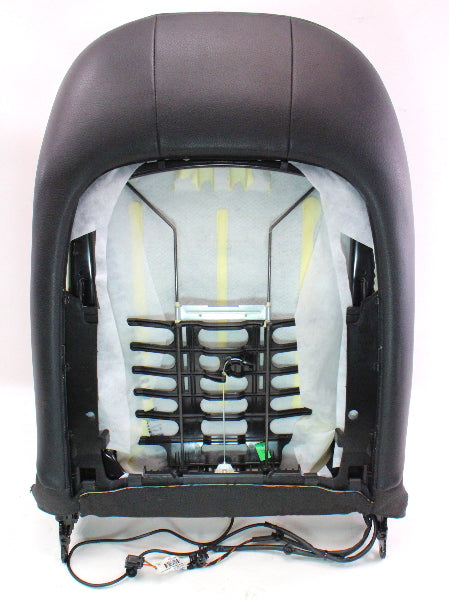 RH Front Seat Back Rest 2009 Audi A4 B8 - Black Leather - Genuine