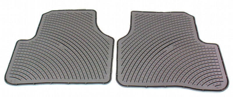 Rear Rubber All Weather Floor Monster Mats 06-10 VW Passat B6 - 3C1 061 550