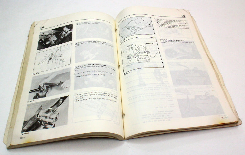 1982 Mazda 626 Workshop Service Manual 1052-10-81G
