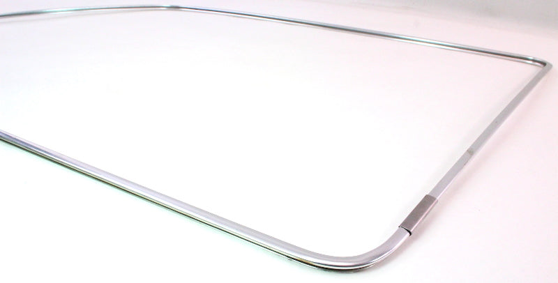 LH  Front Chrome Window Trim Molding 75-84 VW Rabbit 4-Door Pickup Mk1 ~ Genuine