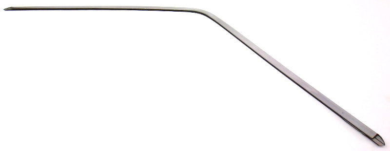 LH Chrome Roof Side Window Drip Rail Trim Molding 80-83 VW Rabbit Pickup Mk1 ~