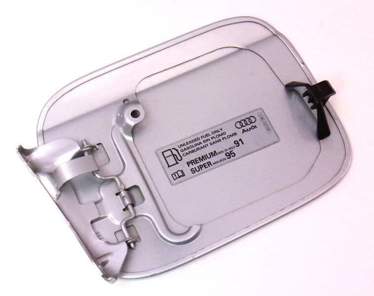 Gas Fuel Door Lid Cover 05-08 Audi A4 S4 B7 - LY7W Light Silver Metallic