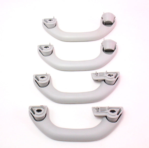 Upper Ceiling Grab Handle & Hook Set Of 4 99-05 VW Jetta Golf GTI MK4 Gray