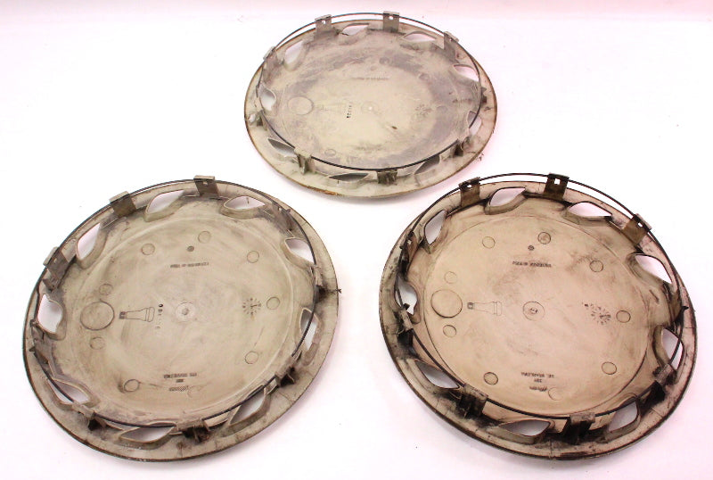 Set of 3x 13" Hub Cap Wheel Covers 87-93 VW Fox - Genuine - 305 601 148.3