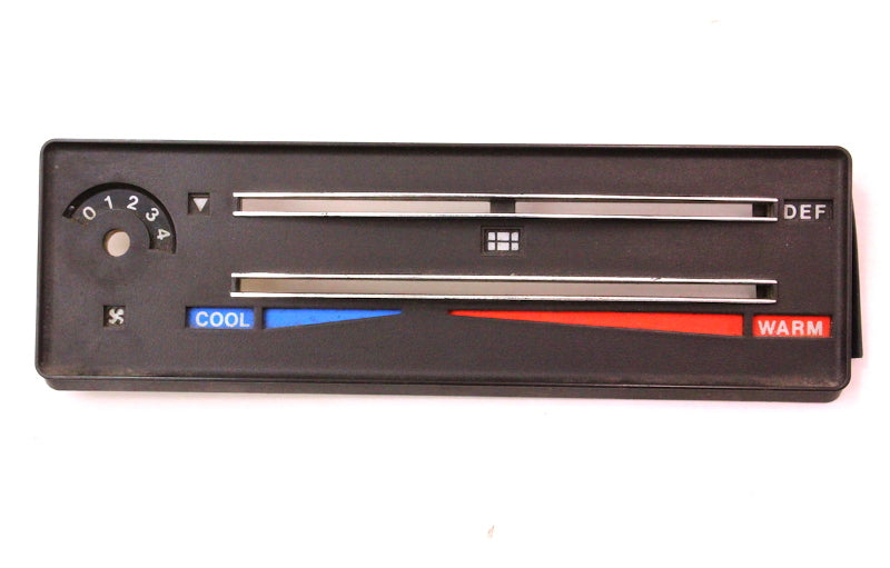 Climate Temp Control Trim Panel 1979 Audi 80 - 811 820 073 / 321 919 395