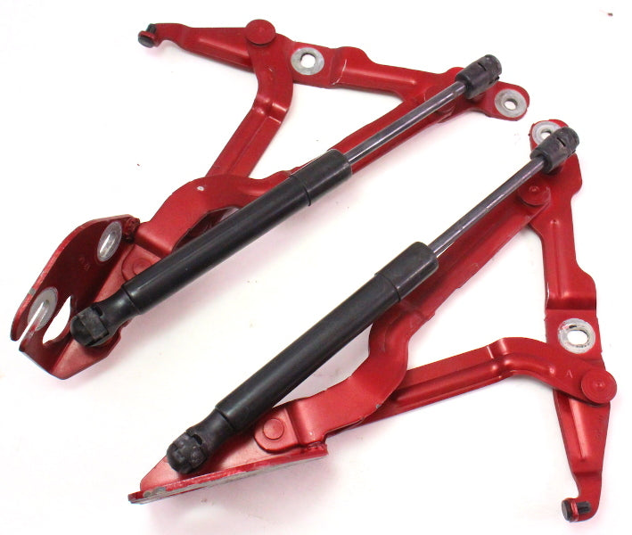 Trunk Hinges Shocks Struts 99-05 VW Jetta MK4 Passat A4 B5 Red - 3B5 827 301 2 A
