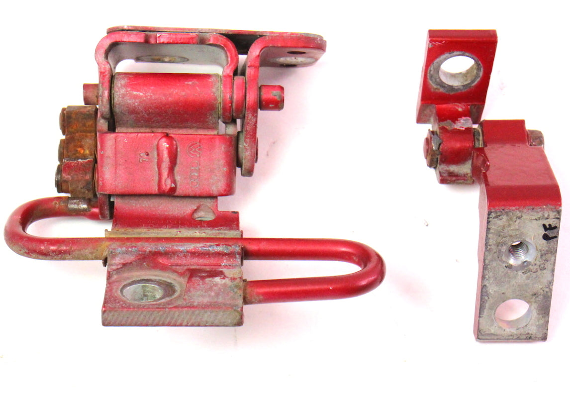 RH Front Door Hinges 99-05 VW Jetta Golf MK4 Passat B5 A6 LA3W - 4B0 831 412 E