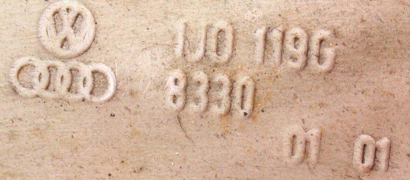 Stock Exhaust Muffler 99-03 VW Jetta MK4 ALH TDI Genuine - 1J0 119 G