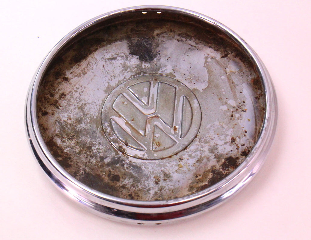 1x Chrome Steel Wheel Center Hub Cap Hubcap 75-84 VW Rabbit Jetta Pickup MK1