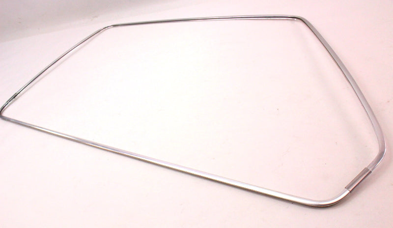 LH Rear Chrome Aluminum Window Trim Molding 75-84 VW Rabbit Mk1 4 Door - Genuine