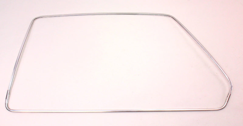 LH Rear Chrome Aluminum Window Trim Molding 75-84 VW Rabbit Mk1 4 Door - Genuine