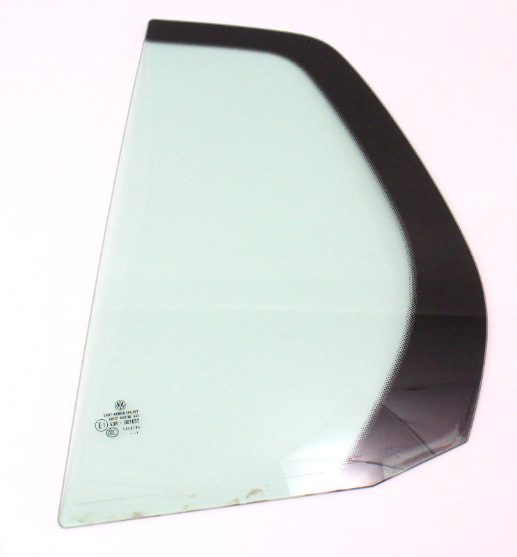 LH Rear Quarter Door Window Side Glass 06-09 VW Rabbit Golf GTI MK5 Green Tint