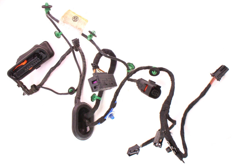 LH Rear Door Wiring Harness 06-09 VW Rabbit GTI Mk5 4 Door - Genuine