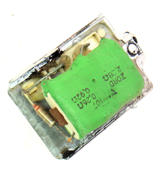 Heater Blower Motor Resistor 85-92 VW Jetta Golf GTI MK2 - Genuine - 191 959 263