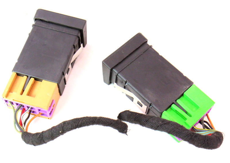 Heated Seat Switches & Pigtails 99-05 VW Jetta Golf GTI MK4 1J0 963 563 & 564 C