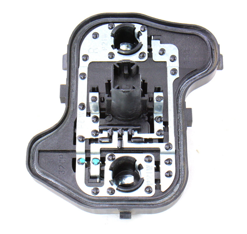RH Outer Taillight Bulb Socket Tray 06-09 VW Rabbit GTI MK5 - 1K6 945 258 A