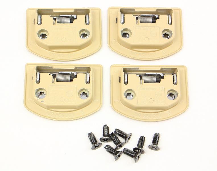 Tie Down Trunk Hook Anchor Set 01-05 VW Passat - Beige - Genuine - 1J0 864 203 B