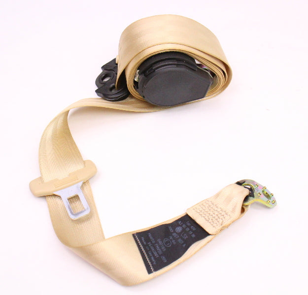 Center Rear Seat Belt Buckle 01-05 VW Passat B5.5 Sunshine Beige - 3B0 857 807 A