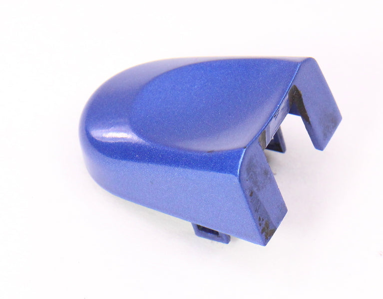 RH Exterior Door Handle Thumb Cap 98-10 VW Beetle LW5Y Blue - 1C0 837 879 A