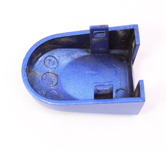 RH Exterior Door Handle Thumb Cap 98-10 VW Beetle LW5Y Blue - 1C0 837 879 A