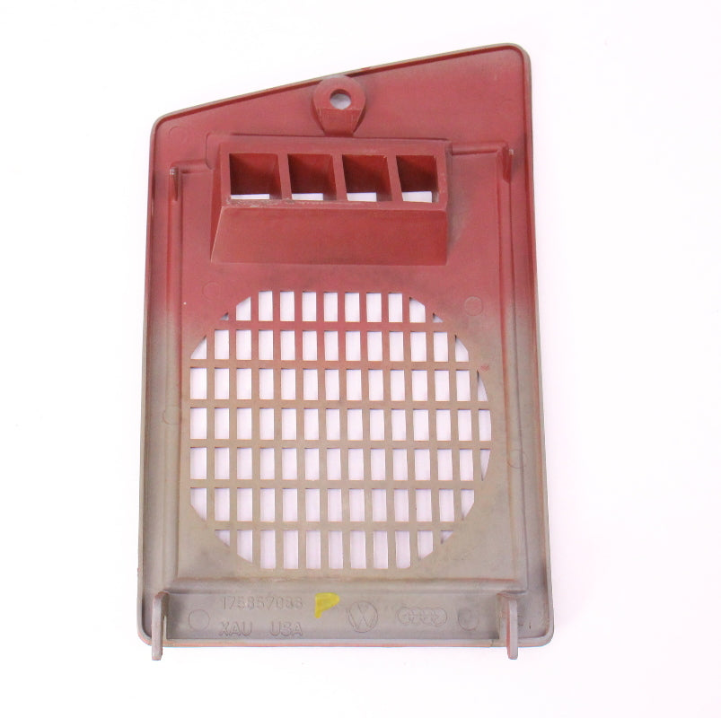 RH Front Red Dash Speaker Grill Cover 81-84 VW Rabbit Pickup MK1 ~ 175 857 086