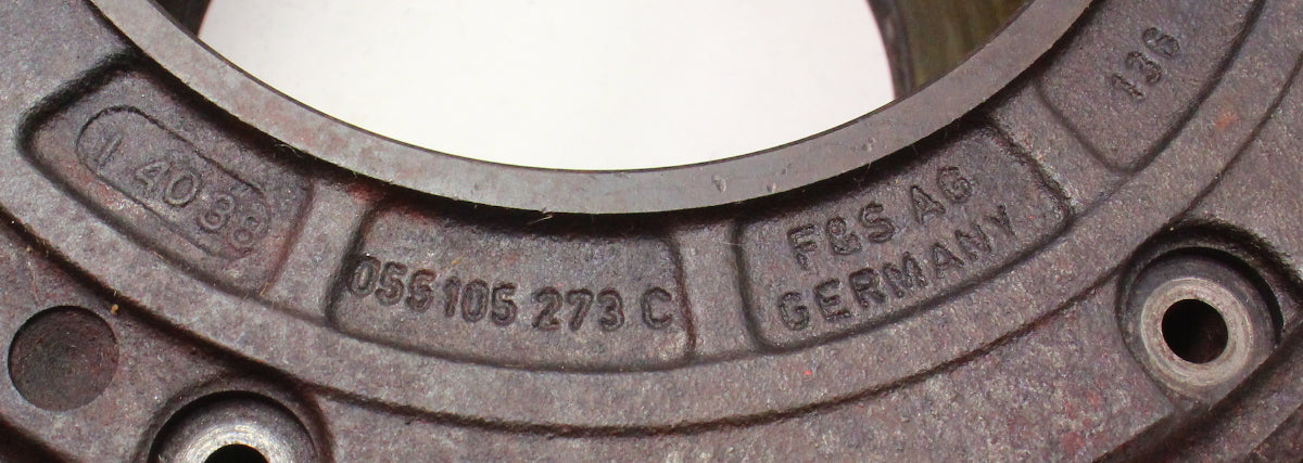 190mm Flywheel 75-76 VW Rabbit MK1 - Genuine - 055 105 273 C