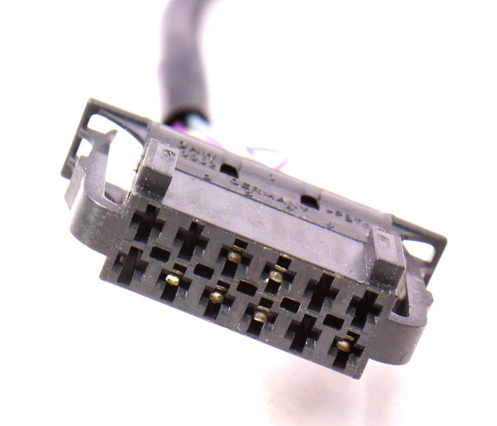 RH Side View Exterior Door Mirror 04-05 VW Passat B5.5 Power Heated L041 Black ~