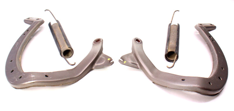 Trunk Hinges & Springs 85-92 VW Jetta MK2 - LA8V Quartz Grey - Genuine