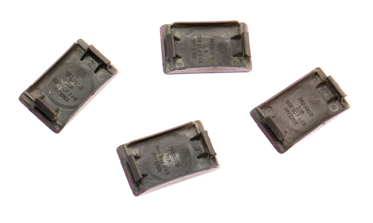 Rear Bumper Bolt Cap Covers 93-99 VW Jetta Golf GTI Cabrio MK3 - LG6R Mulberry